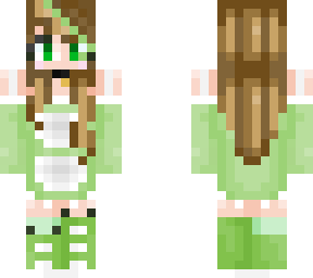 maid with green outfit (fixed)