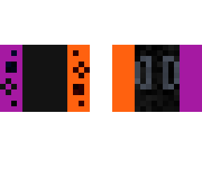 nintendo switch (orange and purple) edition