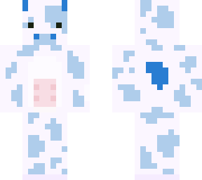 pastel bluecow
