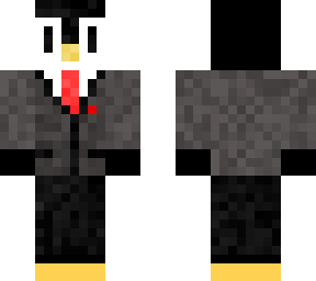 penguin in suit