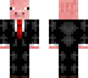 pig guy in a suit