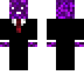 purple man tux