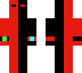 red black