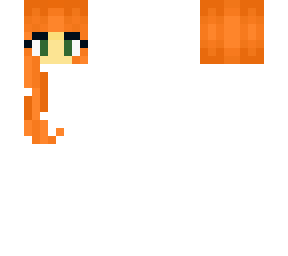 red head girl head
