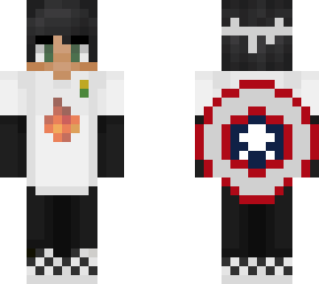 sap nap con un escudo de capitan america