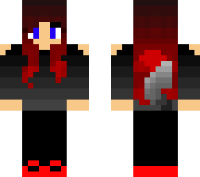 shadow demon wolf-blue eyes (good side)