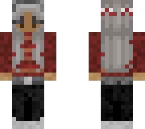 silver hair fall outfit