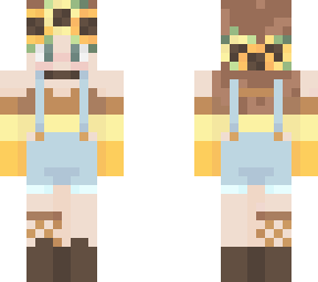 sunflower girl