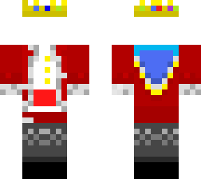 Technoblade Skin Template Minecraft Skin