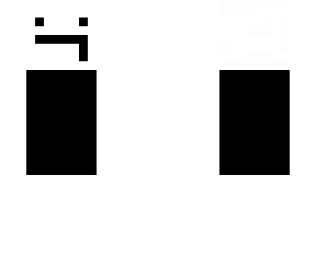 white and black