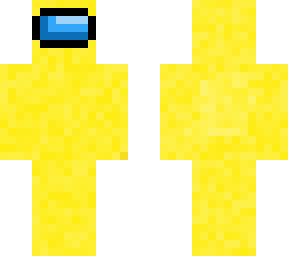 Yellow Crewmate Minecraft Skin