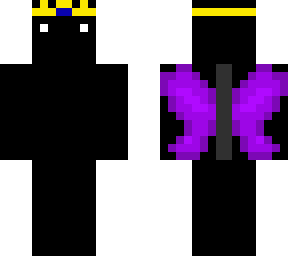 *depression as a fairy* now with more blood effect, and purple wings!         :)