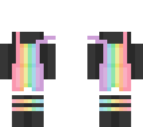 ~rainbow overalls~ ob