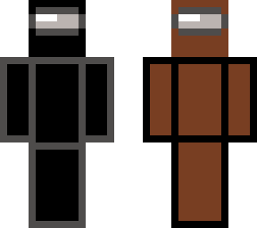 among us black and brown
