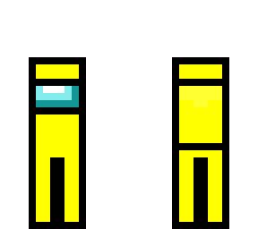 among us yellow skin