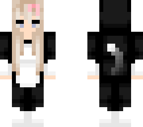blonde cat costume girl