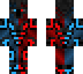 blue and red knight ~collab with psychcheetah~
