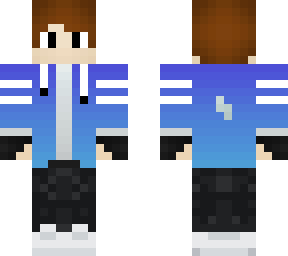 blue jacket