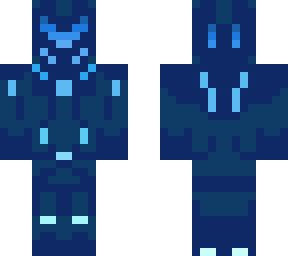 blue lightning robot