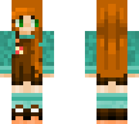 blue n orange girl  (no. 2 skin!)