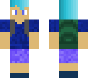 blue school boy