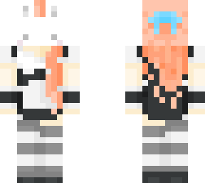 bunny mask maid - uwu