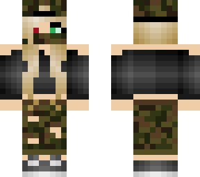 camo girl