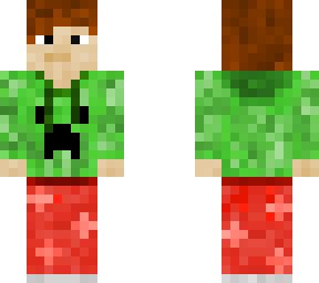 christmas themed w/ creeper hoodie
