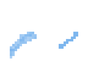 curupded bow and arrow