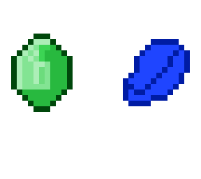 emerald and lapis lazuli