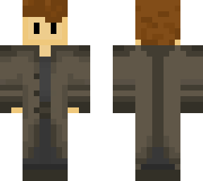 fancy trench coat man