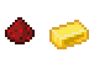 gold and redstone