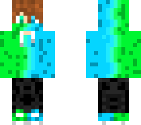 green blue