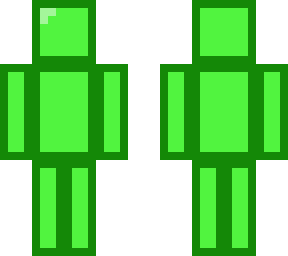 green tetris block