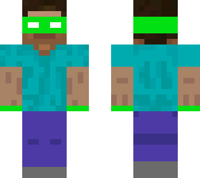 its saint patricks day, herobrine