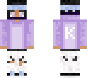 minecraft pastel skin (inspired by my gachaoc)(
