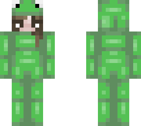 my froggy skin with short hair