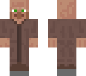 no eyebrow villager