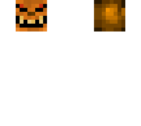 part of big mine craft skin i am making coming out on halloween