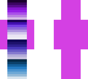purple and pink