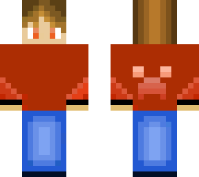red hoodie boy