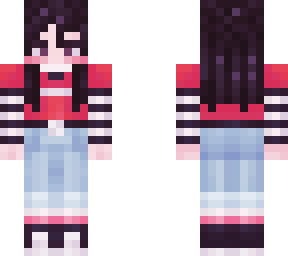 red striped shirt