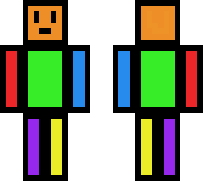 rubik's cube man