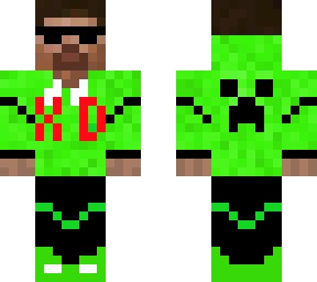 steve with green hoodie xd