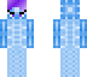 this guy is blue