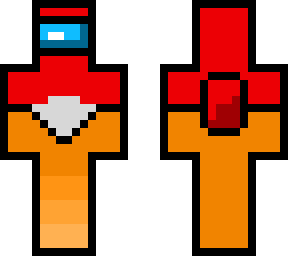 two style red among us player