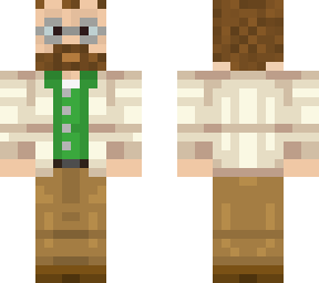 Walter White Felina Minecraft Skin