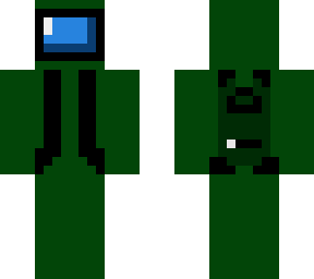 among green man with back pack