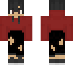another red aesthetic boy