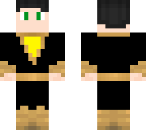 black adam editable sencillo
